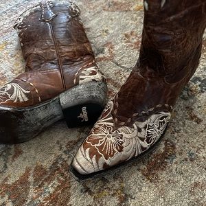 Old Gringo Erin Brass Bone Boot 8.5